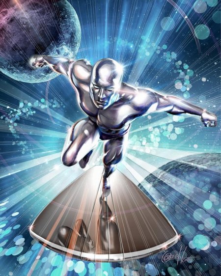 Серебряный серфер марвел