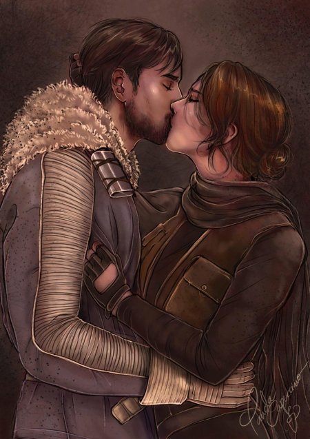 Кайло рен и рей любовь