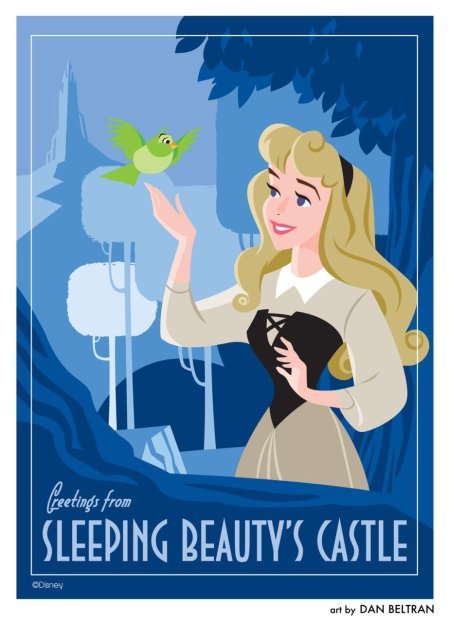 Дисней спящая красавица