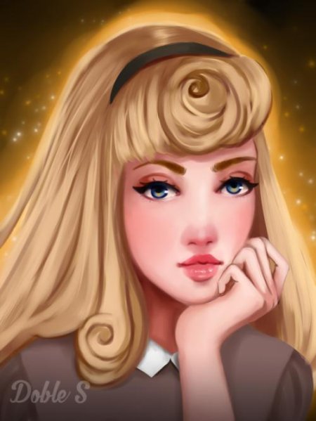 Принцесса аврора арт