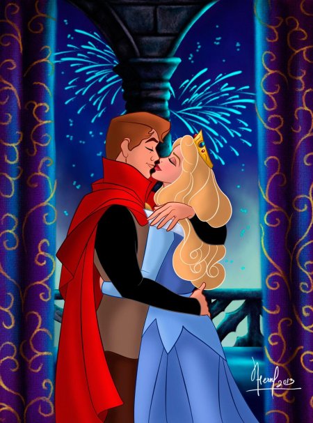 Спящая красавица мультфильм принц