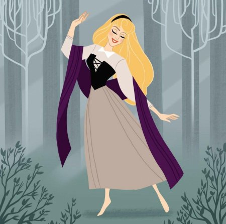 Дисней спящая красавица