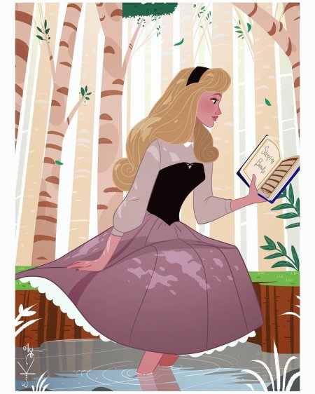 Принцессы диснея спящая красавица