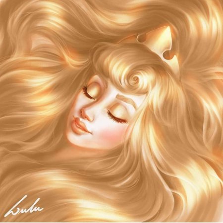 Спящая красавица аврора арт