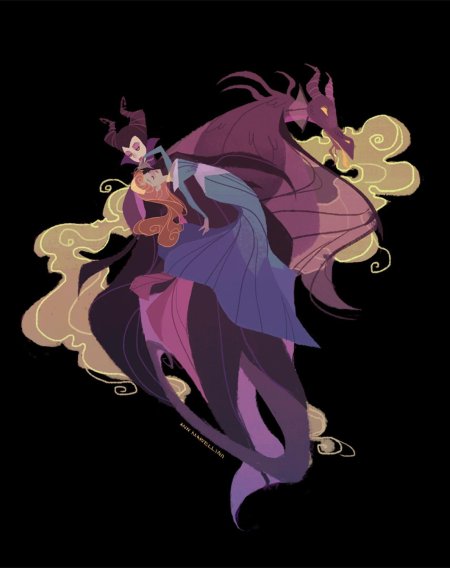 Аврора и малефисента дисней