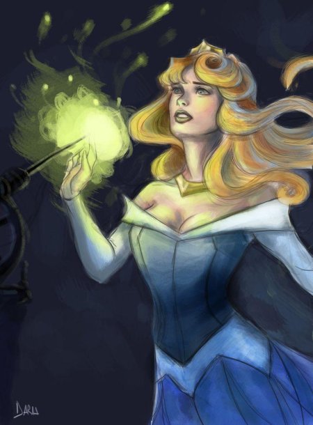 Принцесса аврора арт