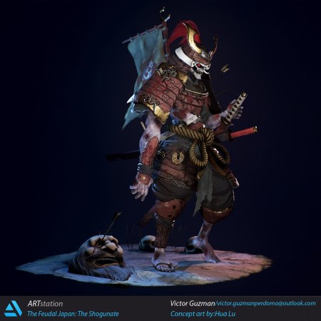 Зомби самурай фри фаер