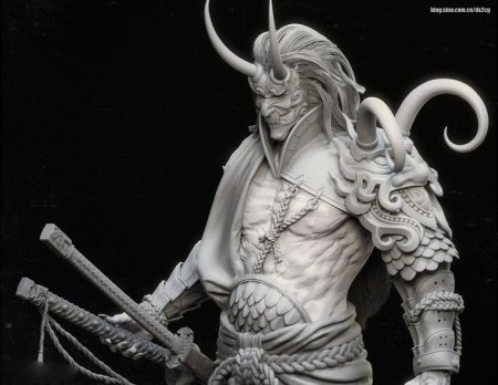 Самурай zbrush