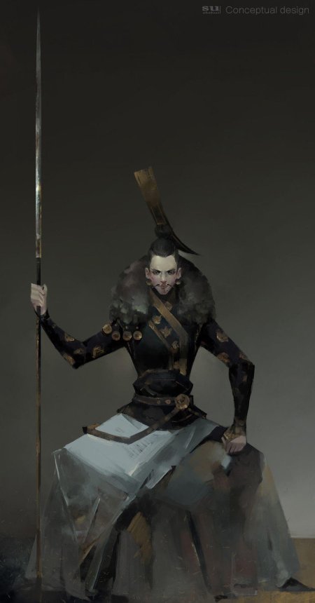 Концепт арт персонажа