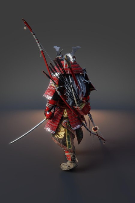 Самурай минамото но ёсицунэ