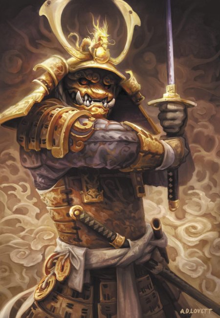 Самурай маска бусидо