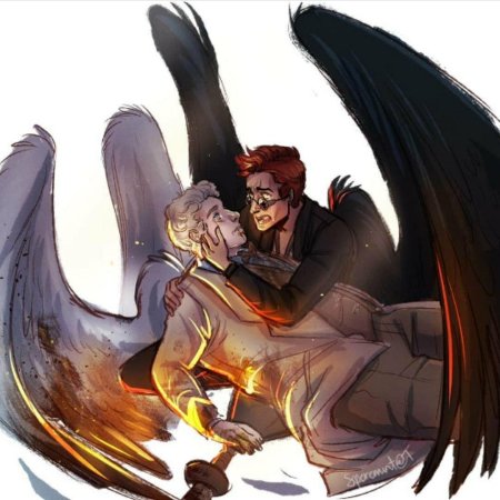 Благие знамения азирафель и кроули