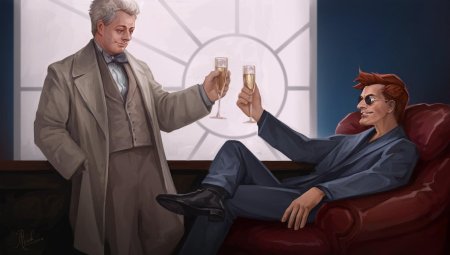 Благие знамения азирафель и кроули