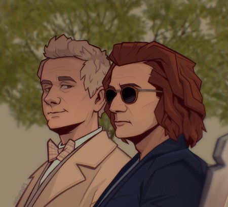 Благие знамения азирафель и кроули