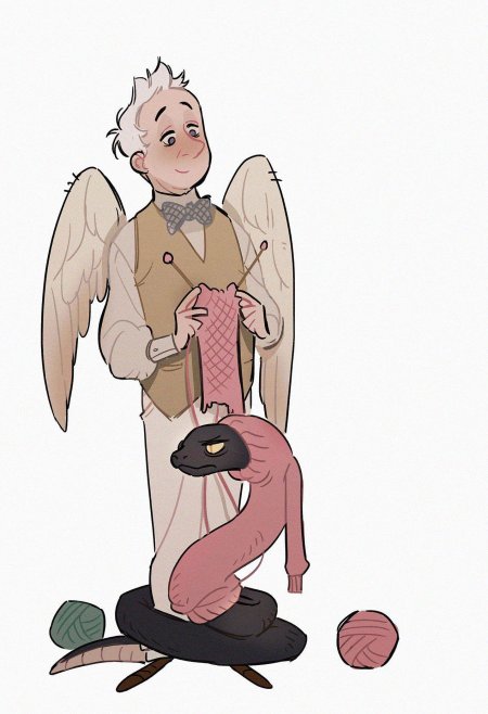 Благие знамения азирафель и кроули