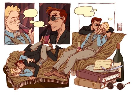 Благие знамения азирафель и кроули