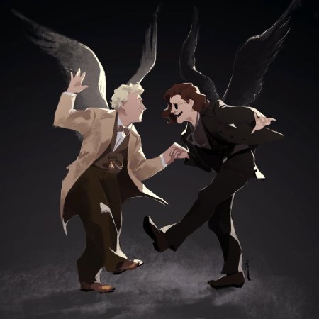 Благие знамения азирафель и кроули