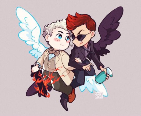 Благие знамения азирафель и кроули