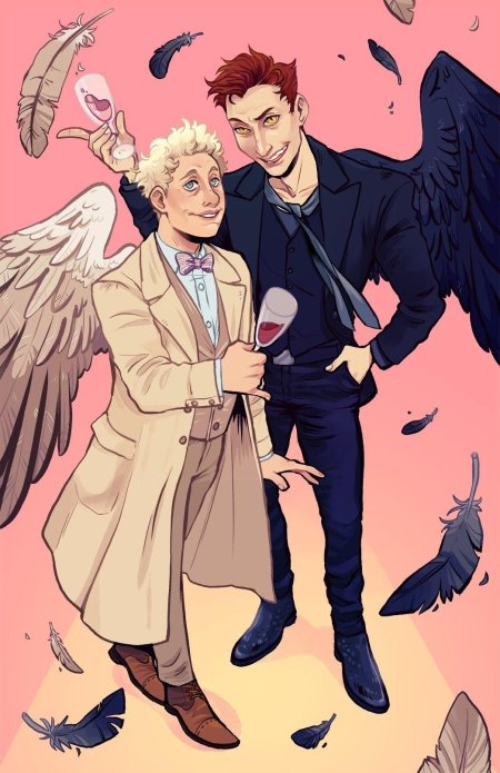 Благие знамения азирафель и кроули