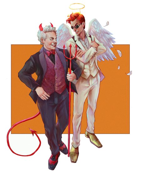 Благие знамения азирафель и кроули