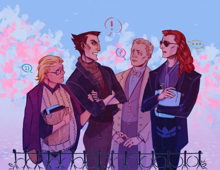 Благие знамения азирафель и кроули