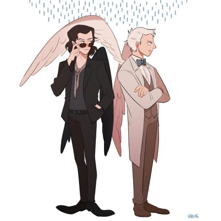 Благие знамения азирафель и кроули