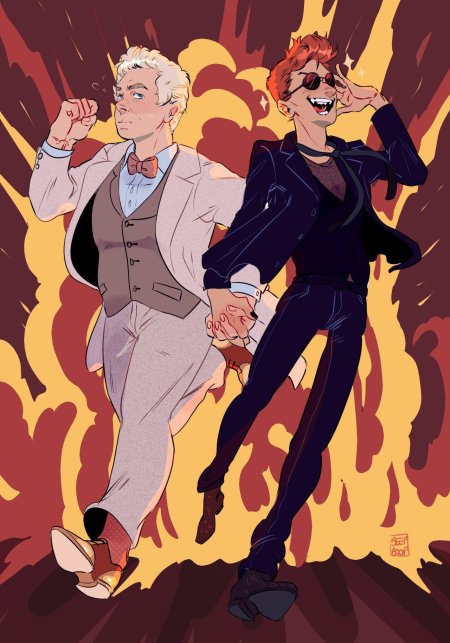 Благие знамения азирафель и кроули