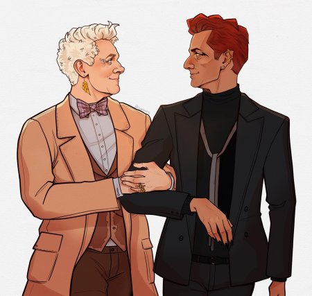 Благие знамения азирафель и кроули