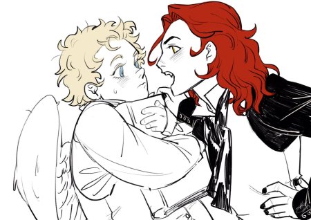 Благие знамения азирафель и кроули