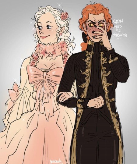 Фем кроули благие знамения