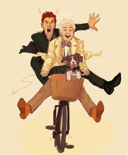 Благие знамения азирафель и кроули