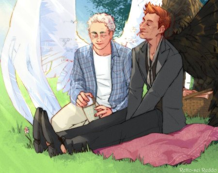 Благие знамения кроули и азирафаэль