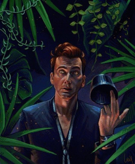 Дэвид теннант благие знамения кроули