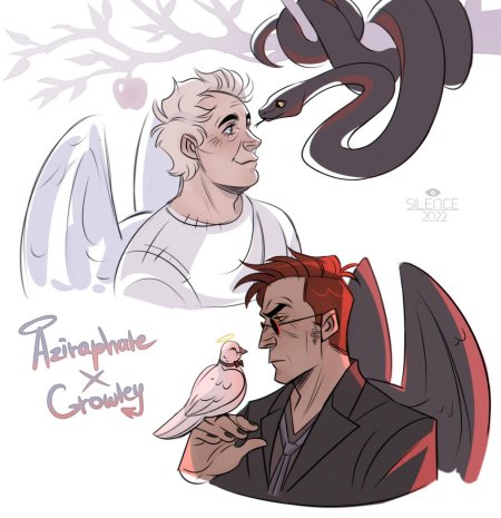 Благие знамения азирафель и кроули