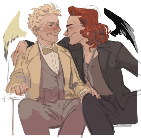 Благие знамения азирафель и кроули