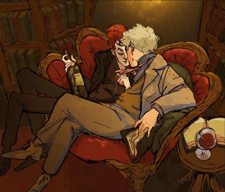 Благие знамения кроули и азирафаэль