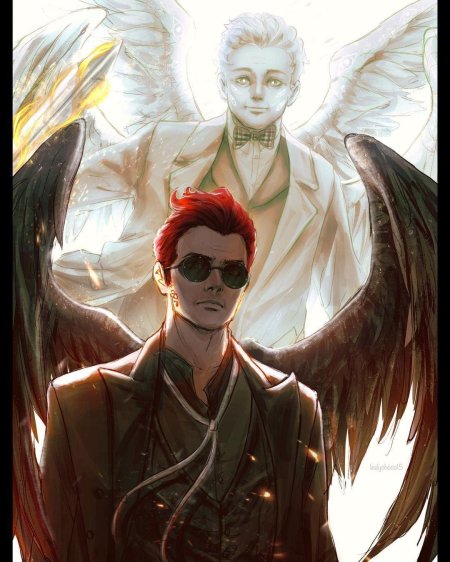 Благие знамения кроули и азирафаэль