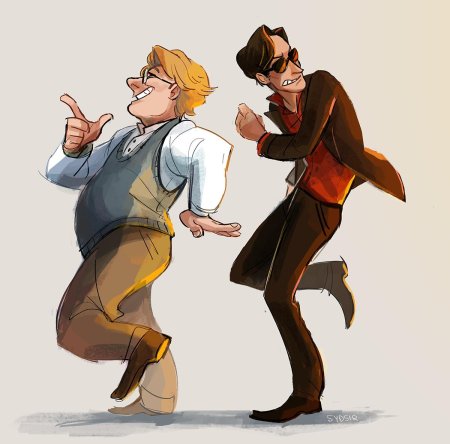 Кроули благие знамения арт