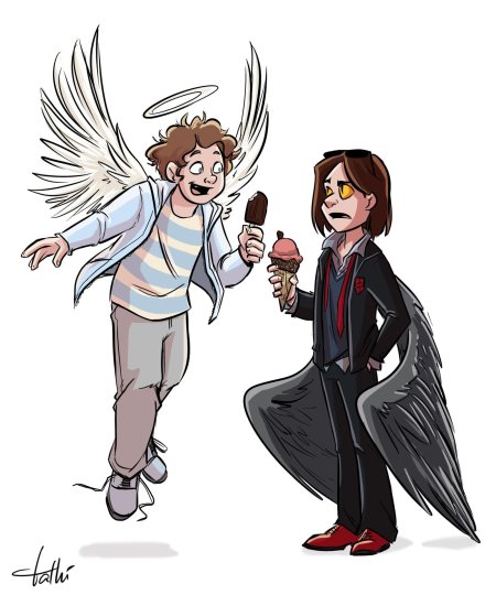 Кроули демон благие знамения