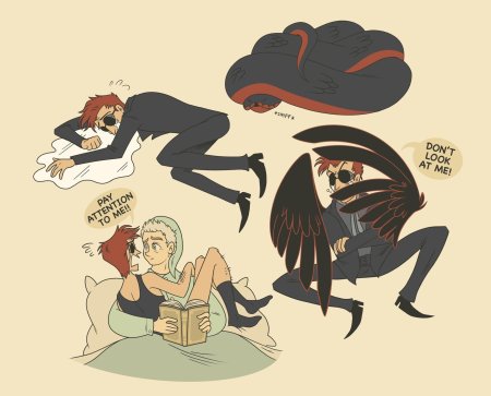 Благие знамения кроули и азирафаэль