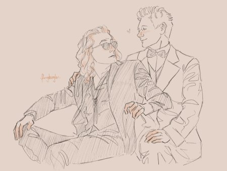 Благие знамения азирафель и кроули