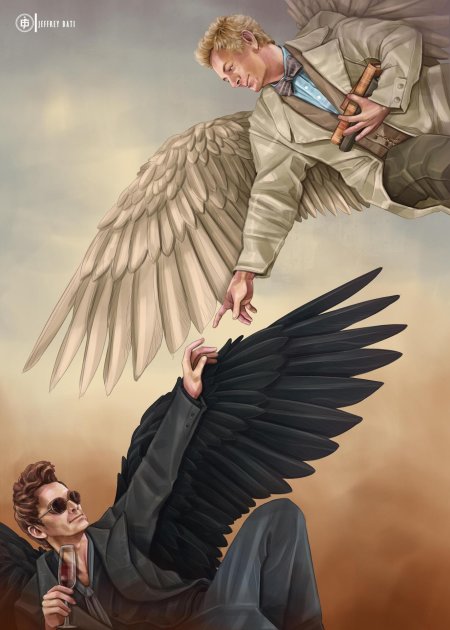 Благие знамения азирафель и кроули