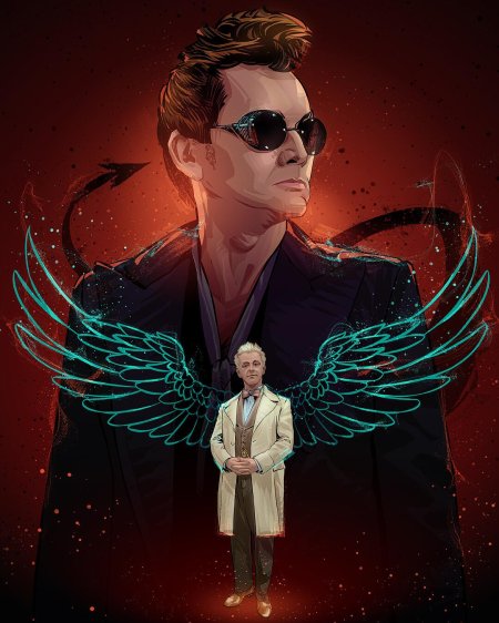 Дэвид теннант благие знамения