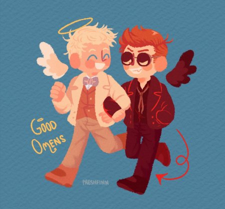 Благие знамения азирафель и кроули