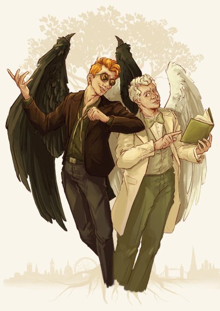 Благие знамения азирафель и кроули