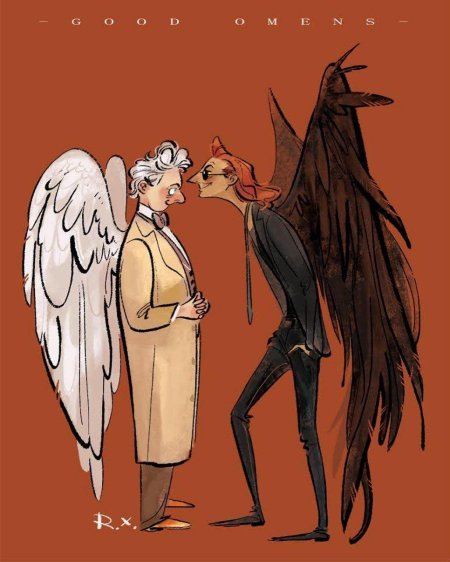 Благие знамения азирафель и кроули