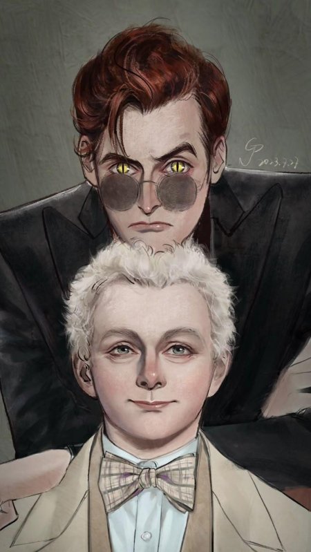 Благие знамения азирафель и кроули