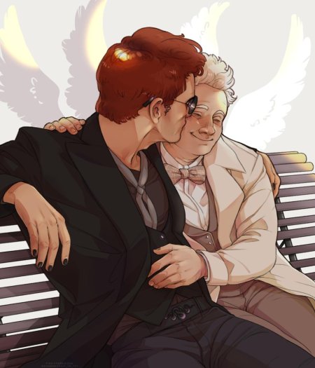 Благие знамения азирафель и кроули