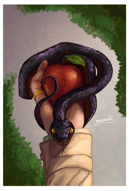 Запретный плод змей искуситель