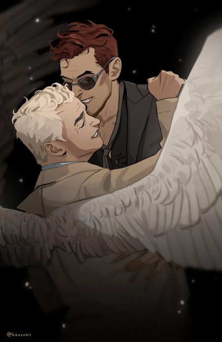 Благие знамения азирафель и кроули